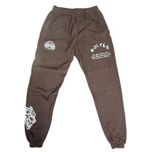 Darc Sport Sweatpants Mens Small‎ Brown Wolves Club Limited Edition